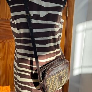 Milly 100% Silk Dress, Sleeveless, lined, Women's sz 4, New York Designer, EUC